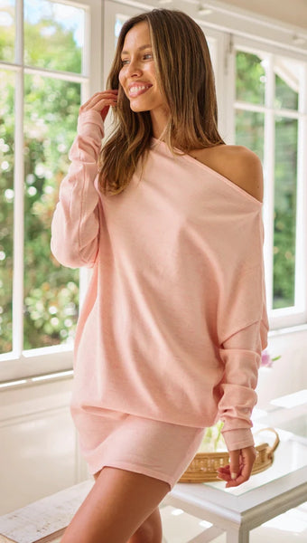 Coral Pink Tunic Top